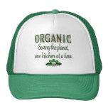 Organic Saving the Planet Kitchen Saying Trucker Hat