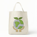 Organic Shopping Tote-Go Green Environment bags