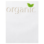 Organic sign flyers