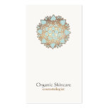 Organic Skincare Cosmetology Lotus Business Card