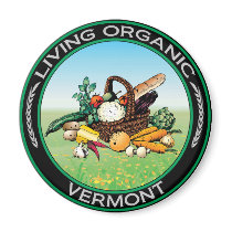 Organic Vermont Fridge Magnet