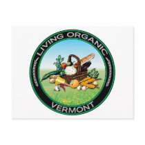 Organic Vermont Post Cards