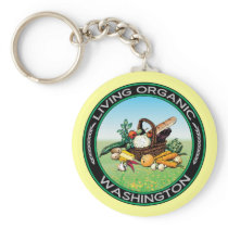 Organic Washington Keychains