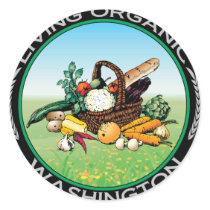Organic Washington Stickers