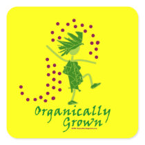 Organically Grown T shirts & gifts Sticker