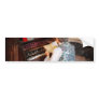 Organist - The lord is my shepherd Bumper Sticker