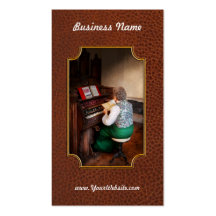 Organist - The lord is my shepherd Business Cards