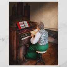 Organist - The lord is my shepherd Flyers