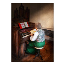 Organist - The lord is my shepherd Custom Invitations