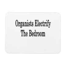 Organists Electrify The Bedroom Vinyl Magnet