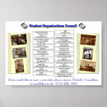 Organizations Poster
