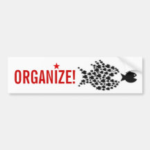 ORGANIZE! BUMPER STICKERS
