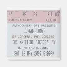 .Orgapalooza - Ticket Magnet