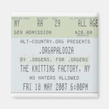 .Orgapalooza - Ticket Magnet