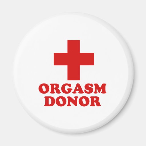 ORGASM DONOR FRIDGE MAGNETS