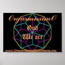 OrgasmissimO Cristal Star Posters