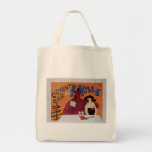 Orient Bar Vintage Food Ad Art Tote Bag