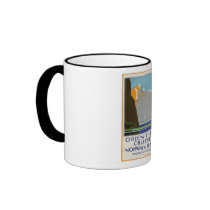 Orient Line Cruises Norway and Baltic Vintage Coffee Mugs