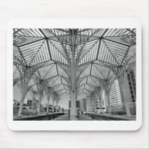 Orient train station in Lisbon Mousepad