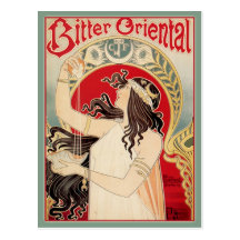 Oriental amer (Teal) Cartes Postales