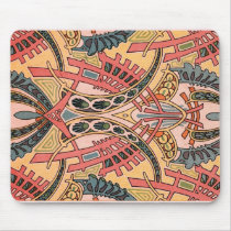Oriental Art Nouveau Mousepad
