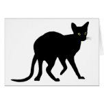 Oriental Cat Greeting Card