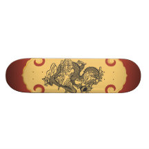 Oriental Dragon Skateboard Decks