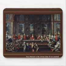 Oriental Feast Detail By Platzer Johann Georg (Bes Mousepad