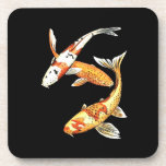 Oriental Koi Goldfish Coaster