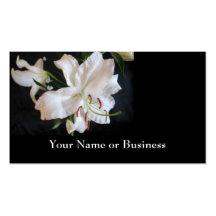 Oriental Lily Business Card