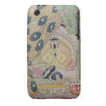 Oriental Scenery Design (colour litho) iPhone 3 Case-Mate Case