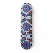 oriental-tile-pattern skate board