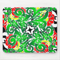 oriental vivid pattern mousepads