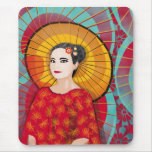 Oriental Woman mousepad