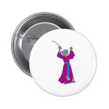orientalischer Zauberer Orient wizard oriental Anstecknadel