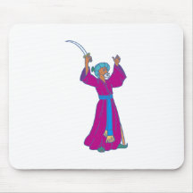 orientalischer Zauberer Orient wizard oriental Mousepad