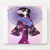 Origami Doll 2 Mousepad
