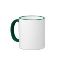 Origami Frog  Kanji Mug