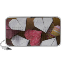 Origami Hearts Portable Speaker