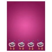 Origami Paper Pink Purple Customizable Hobby Art Full Colour Flyer