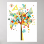Origami Tree posters
