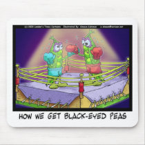 Origin Of Black Eye Peas Funny Boxing Tees/Gifts Mousepads
