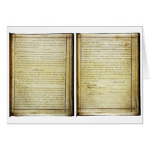 ORIGINAL 14th Amendment U.S. Constitution Card