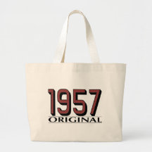 Original 1957 sac en toile