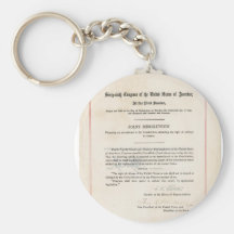 ORIGINAL 19th Amendment U.S. Constitution Key Chain