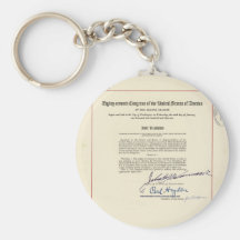 ORIGINAL 24th Amendment U.S. Constitution Key Chains