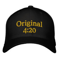 Original 4:20 Embroidered Baseball Hat Embroidered Baseball Caps