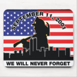 Original 9/11 Firefighter Design Mouse Pads