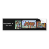 Original Art Bumper Sticker
