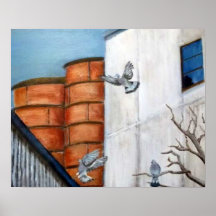 Original art print - Nearly Winter